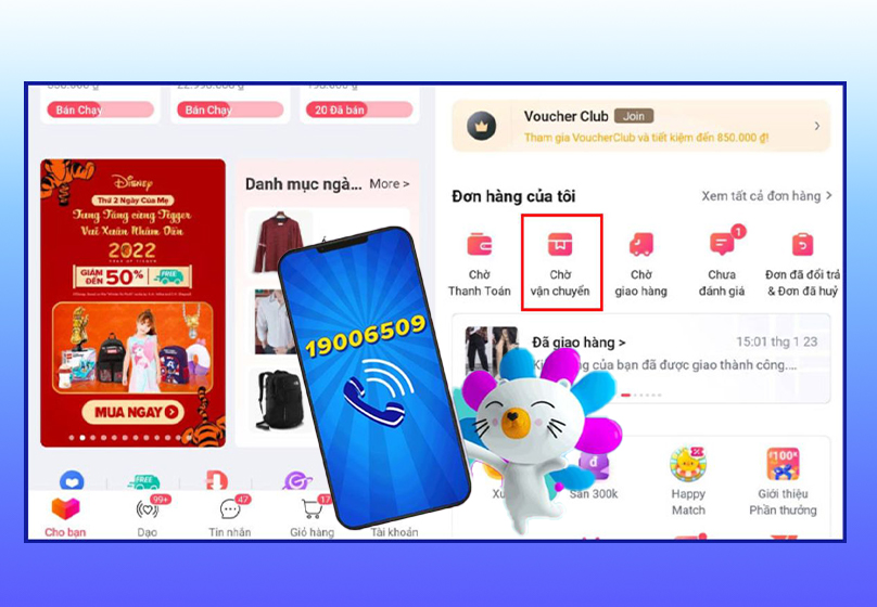 Cách hủy đơn hàng Lazada chưa đóng gói