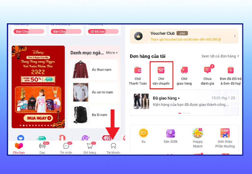 Cách hủy đơn hàng Lazada chưa đóng gói