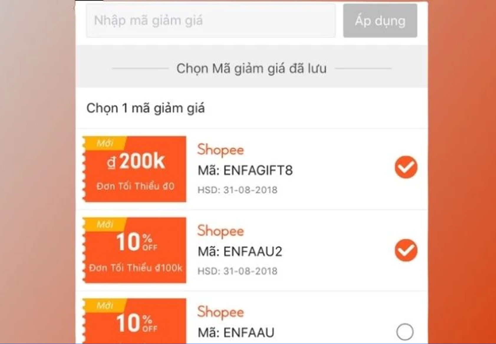 Lạm dụng mã khuyến mãi, voucher, trợ giá