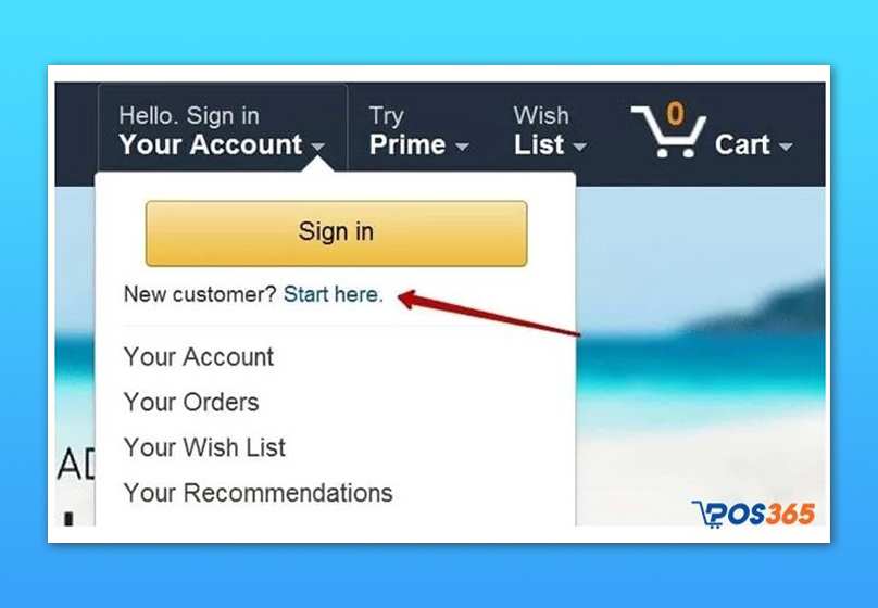 Tạo tài khoản Amazon