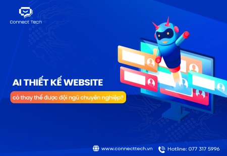 AI thiết kế website có thay thế được đội ngũ chuyên nghiệp?