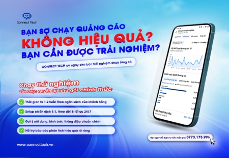 Dịch Vụ Ads Ngắn Hạn Duy Nhất Tại Connect Tech