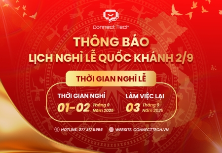 Thông báo lịch nghỉ Lễ Quốc Khánh 2/9/2025