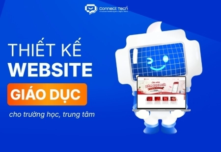 Thiết kế website giáo dục chuyên nghiệp cho trường học, trung tâm