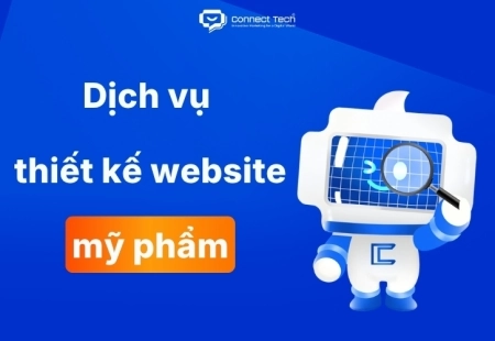 Thiết kế website mỹ phẩm chuyên nghiệp, bứt phá doanh thu