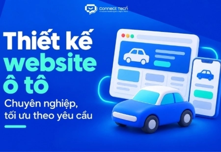 Thiết kế website ô tô chuyên nghiệp, tối ưu theo yêu cầu