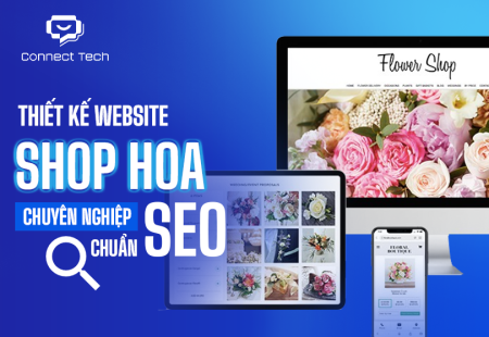 Thiết kế website shop hoa chuyên nghiệp chuẩn SEO