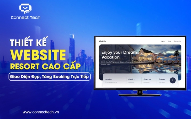 High-End Resort Website Design: Stunning Interface, Increased Direct Bookings