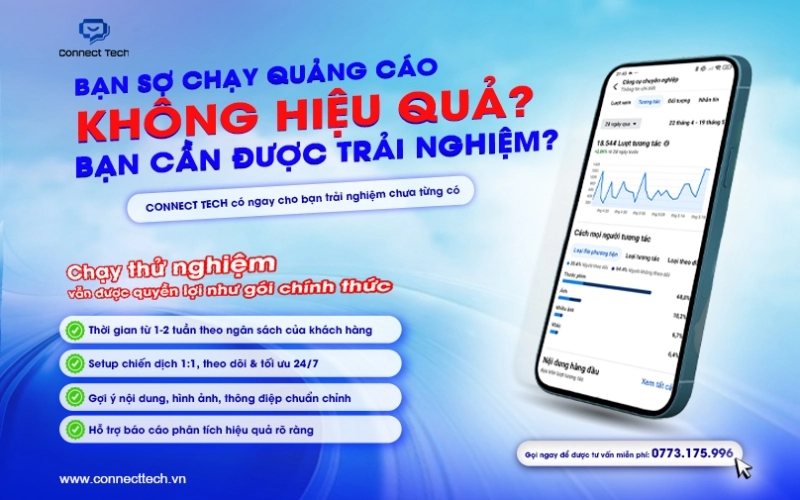 Short-Term Facebook Ads Service Exclusively at Connect Tech
