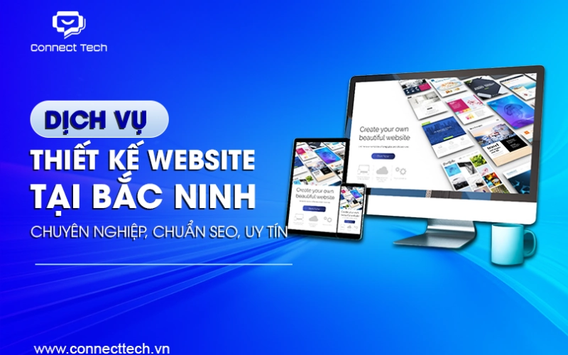 Professional, SEO-standard, reputable website design service in Bac Ninh