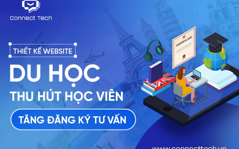 Study Abroad Website Design That Attracts Students and Increases Consultation Sign-Ups