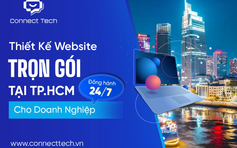 All-in-One Website Design in Ho Chi Minh City for Businesses, 24/7 Support
