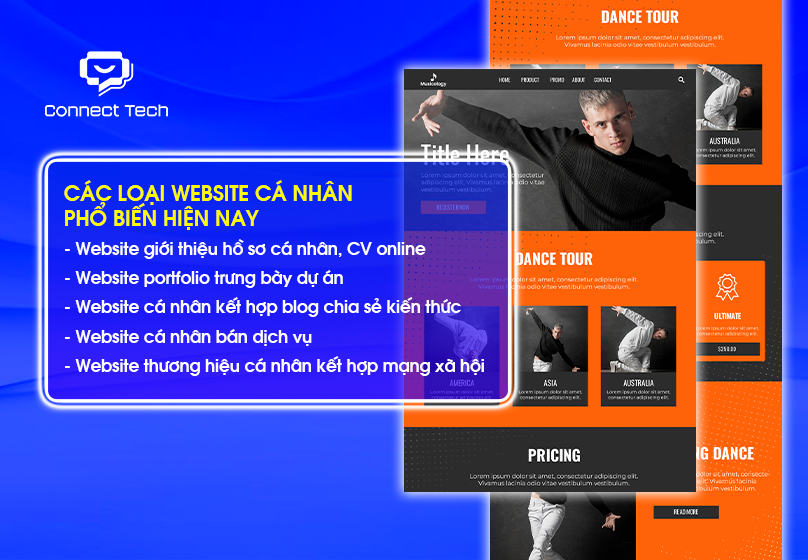 Các Loại Website Cá Nhân Phổ Biến Hiện Nay