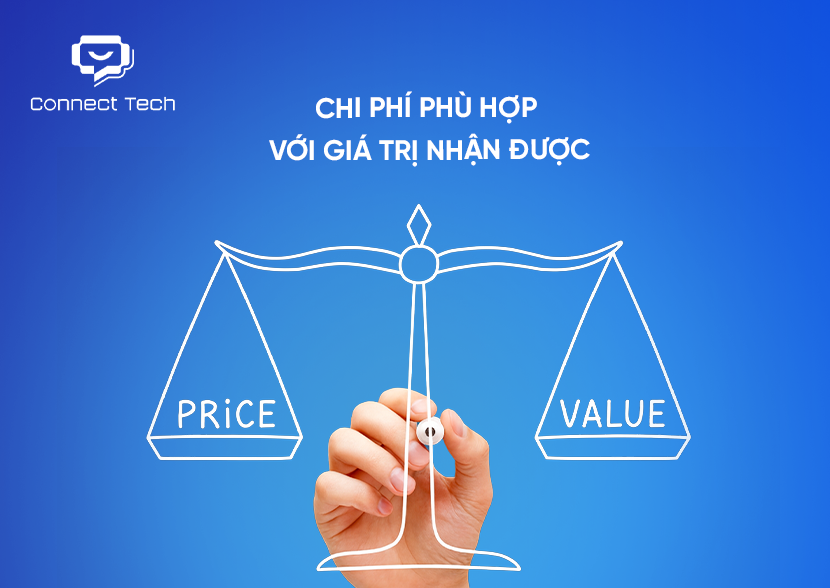 Chi phí phù hợp với giá trị nhận được