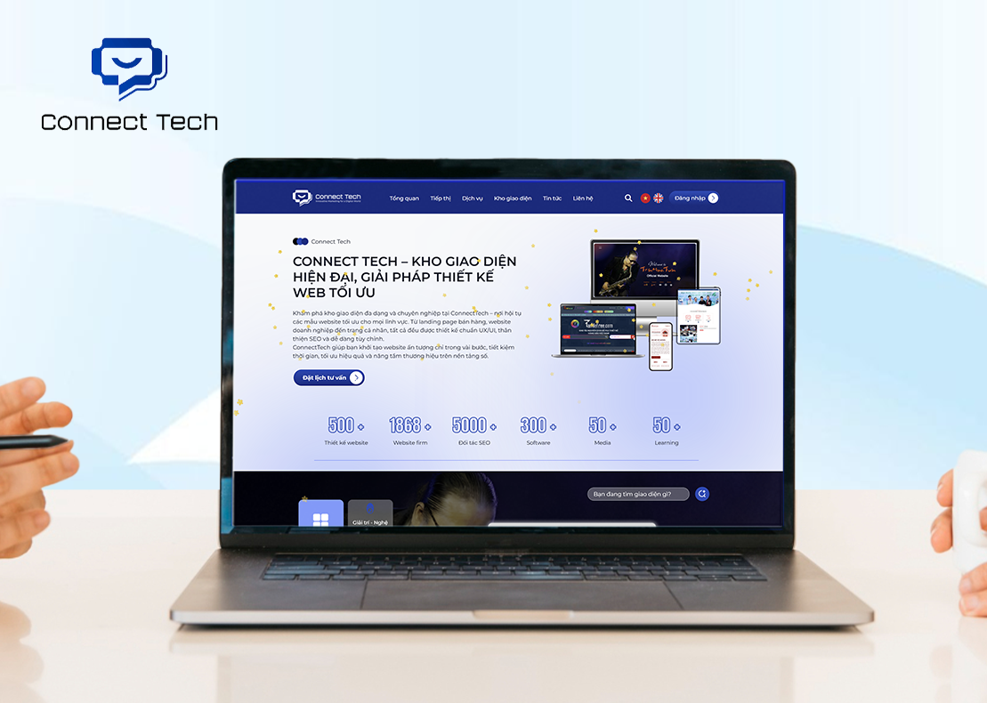 Đơn Vị Thiết Kế Website Connect Tech