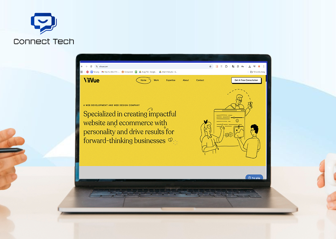 Đơn vị thiết kế website ViiVue