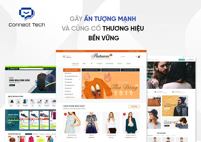 Gây ấn tượng mạnh và củng cố thương hiệu bền vững