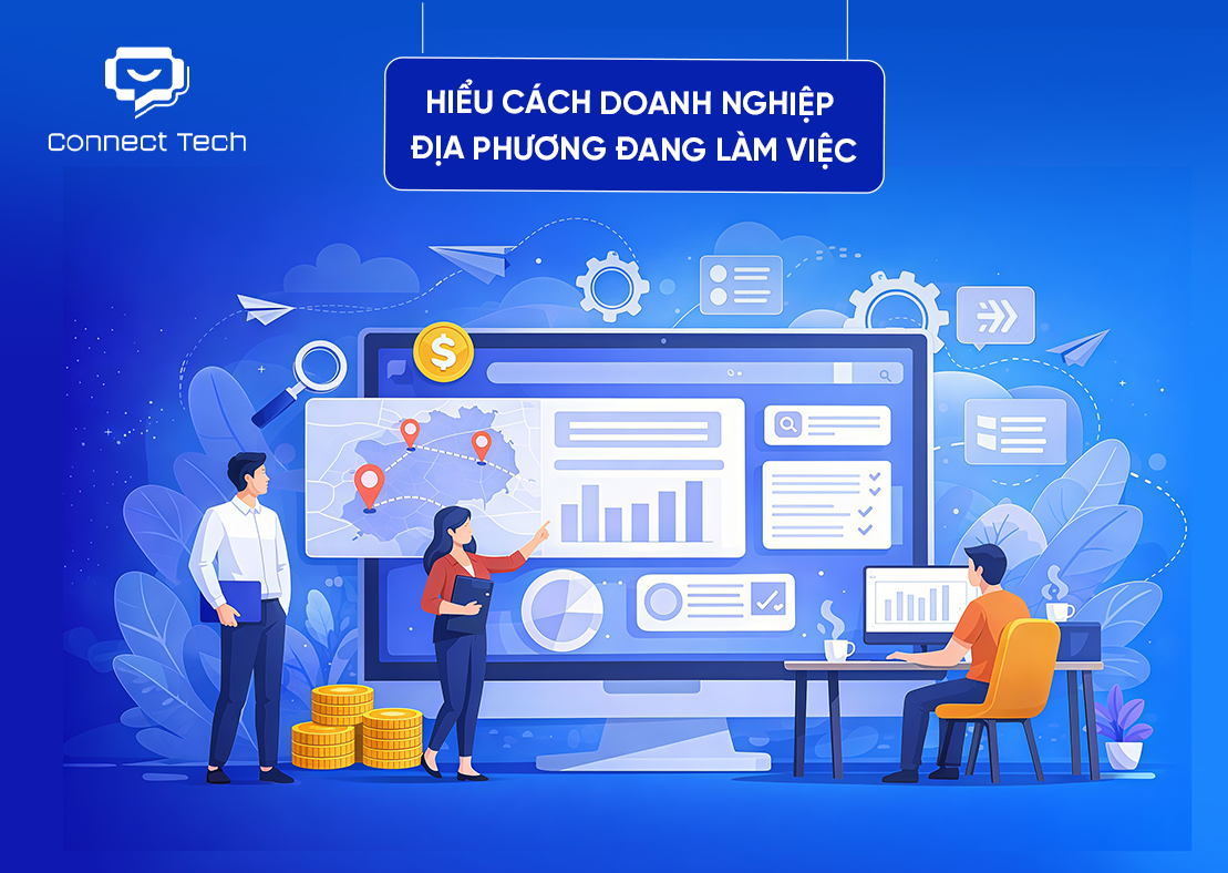 iểu cách doanh nghiệp địa phương đang làm việc