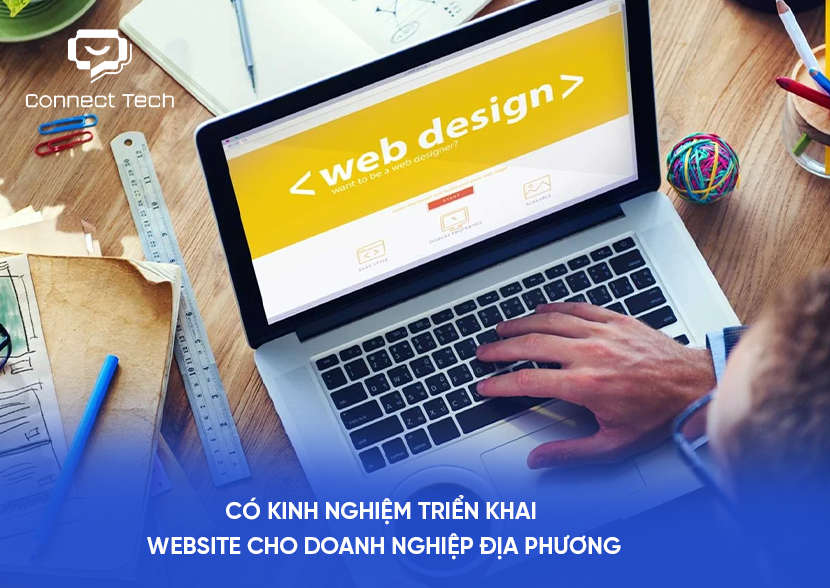 Thiết kế website Bình Thạnh cần có kinh nghiệm triển khai website 