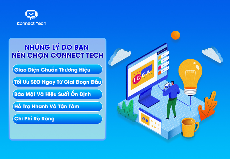 Lý Do Bạn Nên Chọn Connect Tech Để Thiết Kế Website tại Quận 1