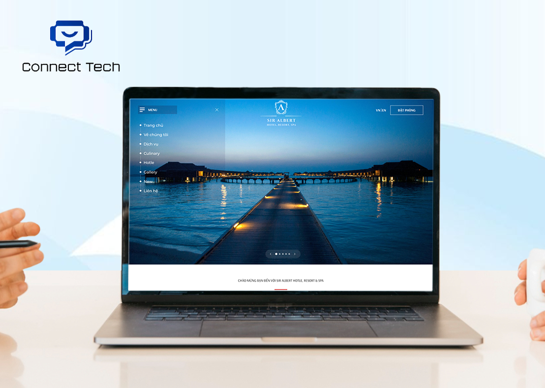 mẫu thiết kế website Hải Dương