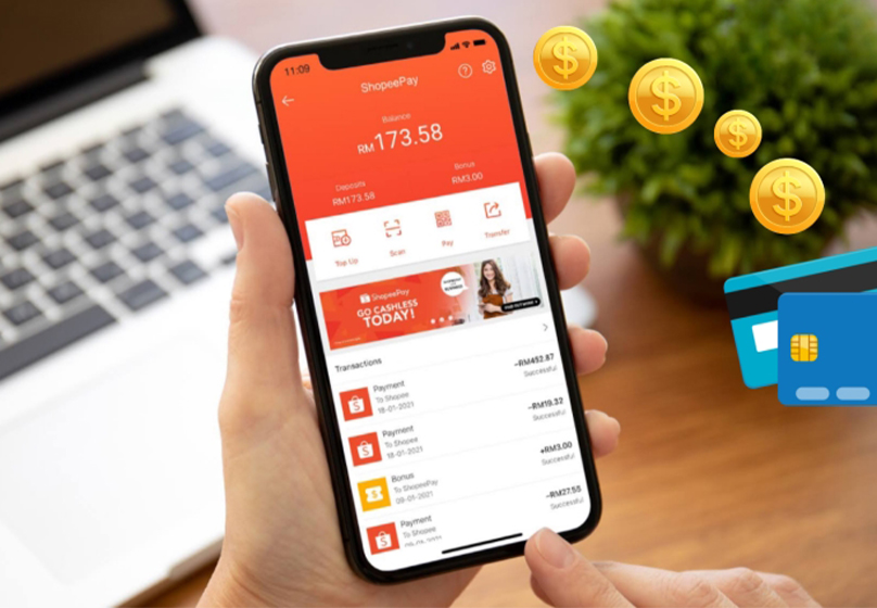 Rút tiền từ ShopeePay về tài khoản ngân hàng