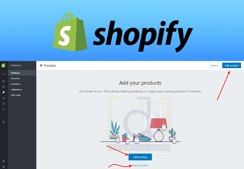 Thêm sản phẩm đầu tiên