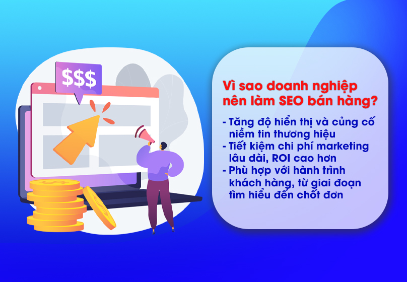 Vì sao doanh nghiệp nên làm SEO bán hàng?