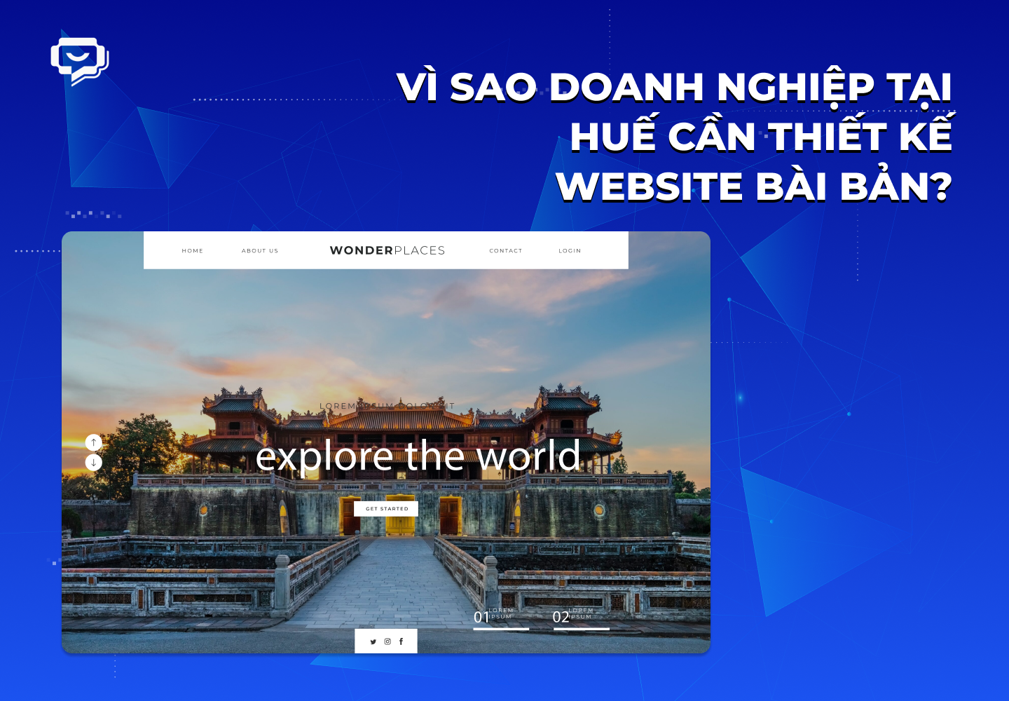 Vì sao doanh nghiệp tại Huế cần thiết kế website bài bản
