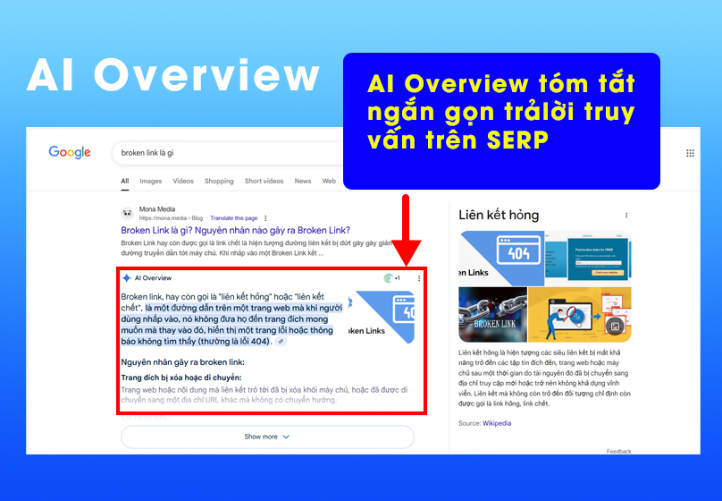Google AI Overview có gì nổi bật