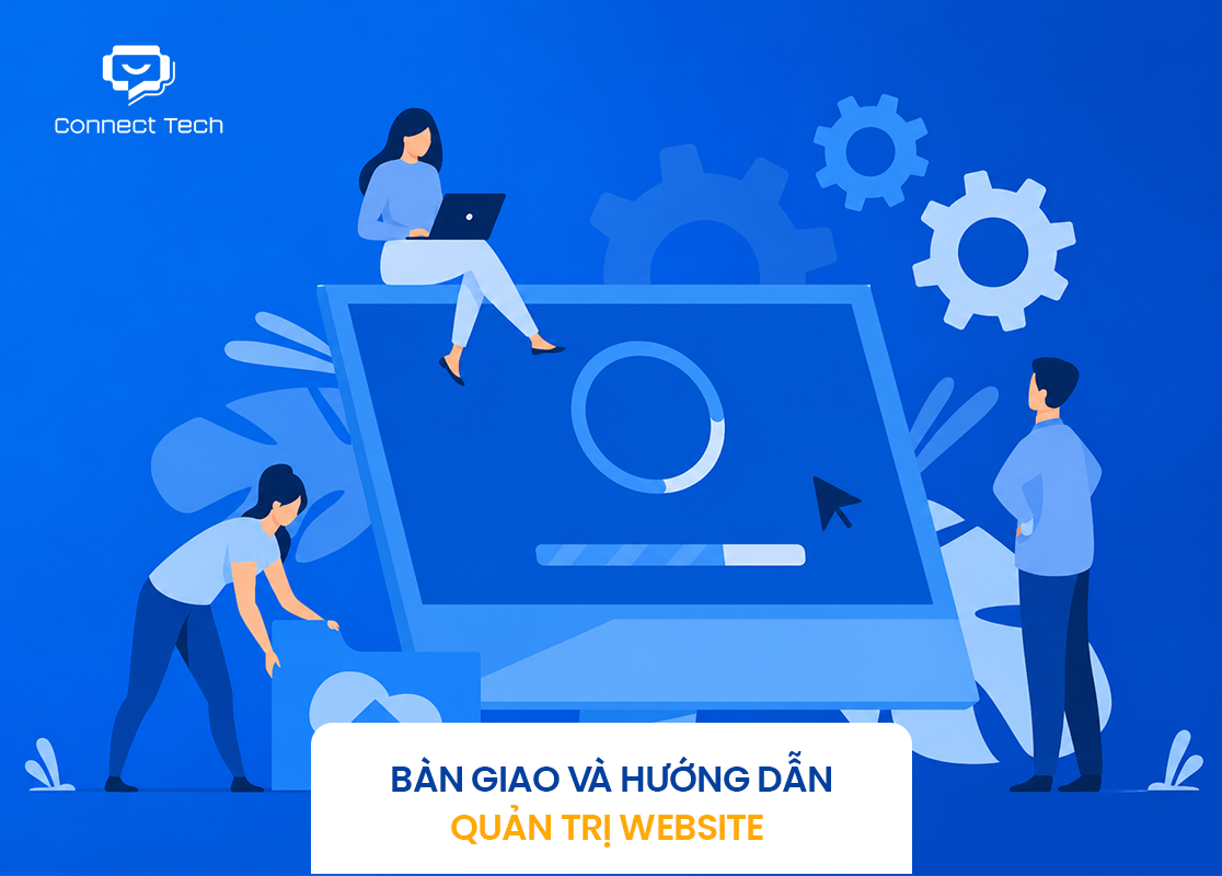 Bàn giao và hướng dẫn quản trị website