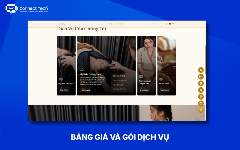 Bảng giá và gói dịch vụ