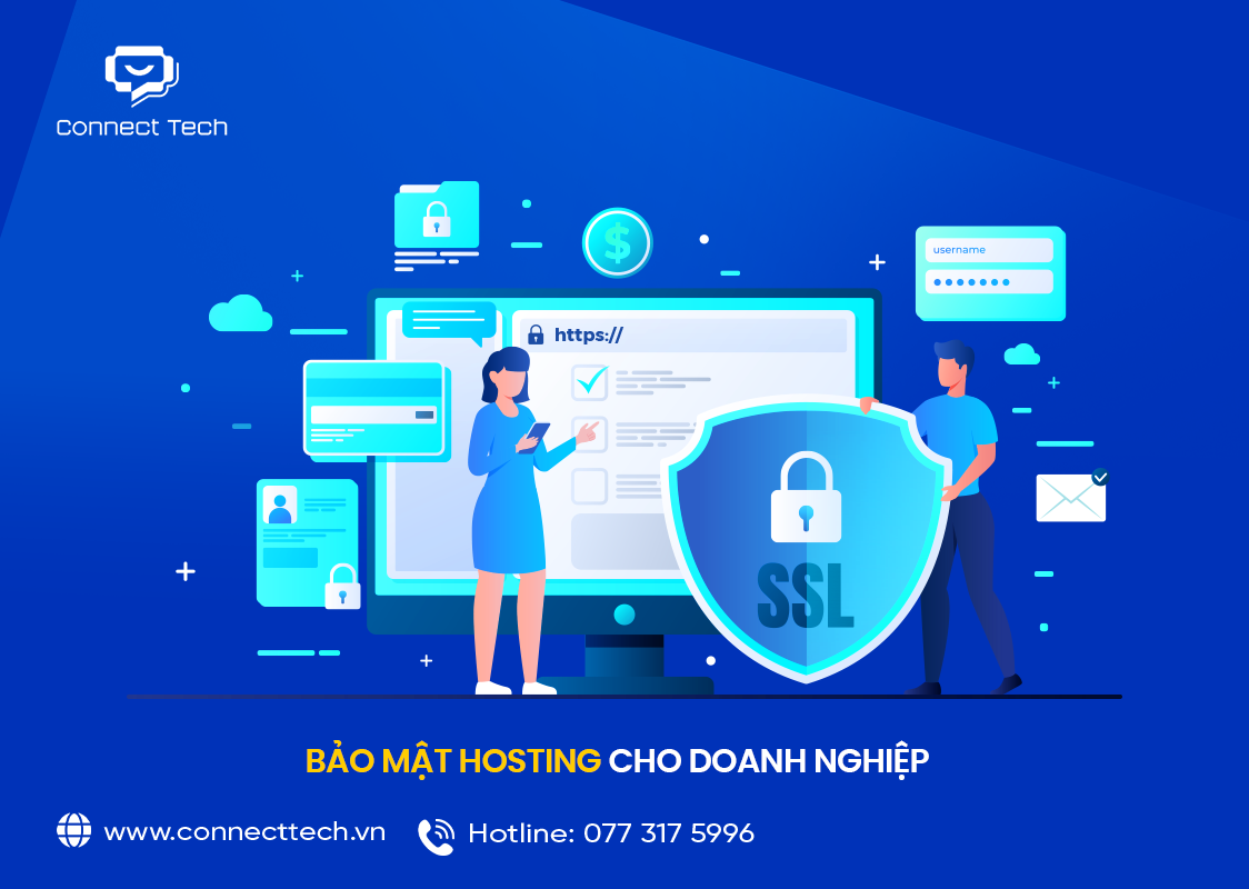 Bảo mật hosting cho doanh nghiệp