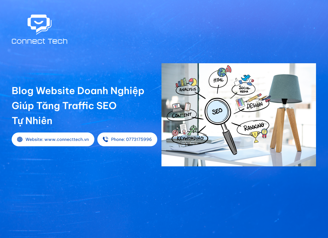 Blog website doanh nghiệp giúp tăng traffic SEO tự nhiên