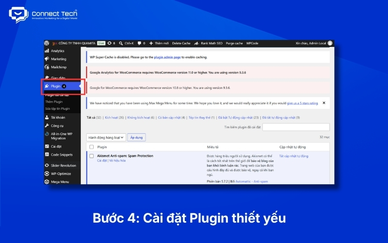  Install essential Plugins 