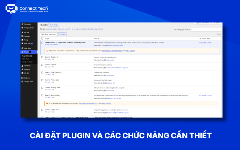 Install Plugins for the Features You Need