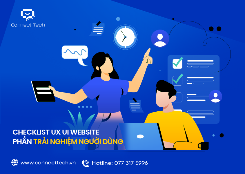 Website UX/UI checklist for user experience
