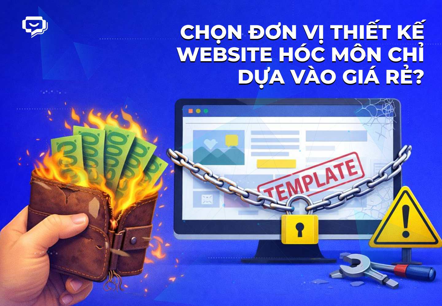Chọn đơn vị thiết kế website Hóc Môn chỉ dựa vào giá rẻ