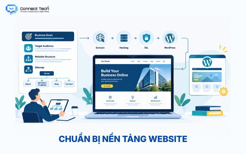 Define Your Goals and Prepare the Website Foundation