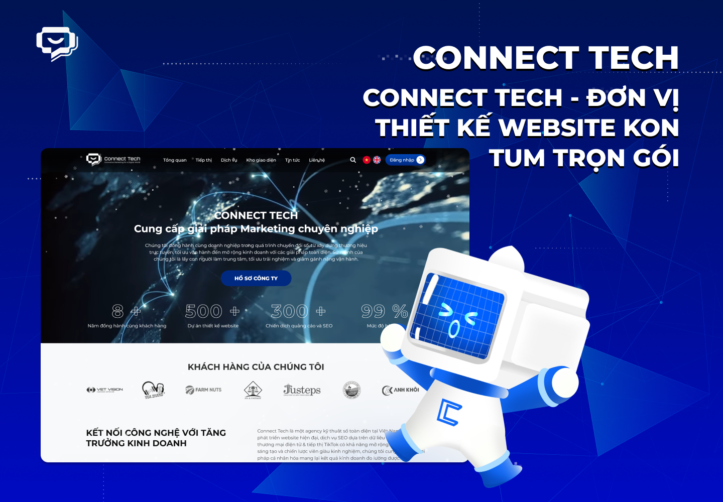 Đơn vị thiết kế website Kon Tum phù hợp cho doanh nghiệp