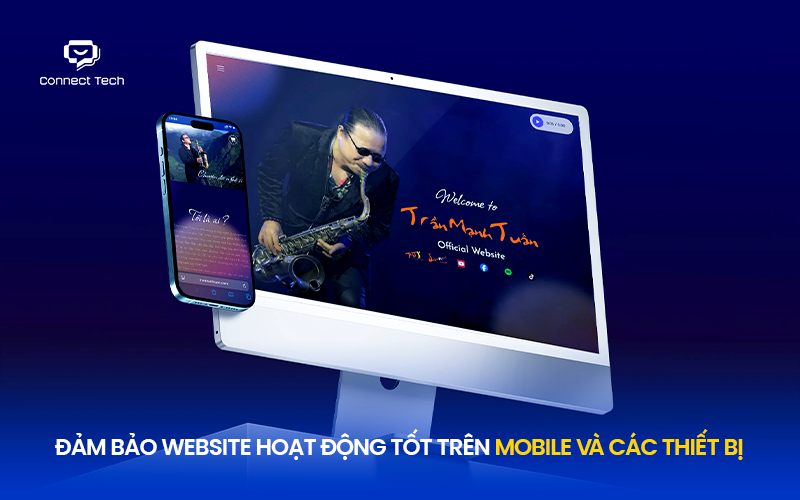 Đảm bảo website hoạt động tốt trên mobile và các thiết bị
