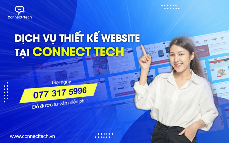 Dịch vụ thiết kế website Connect Tech