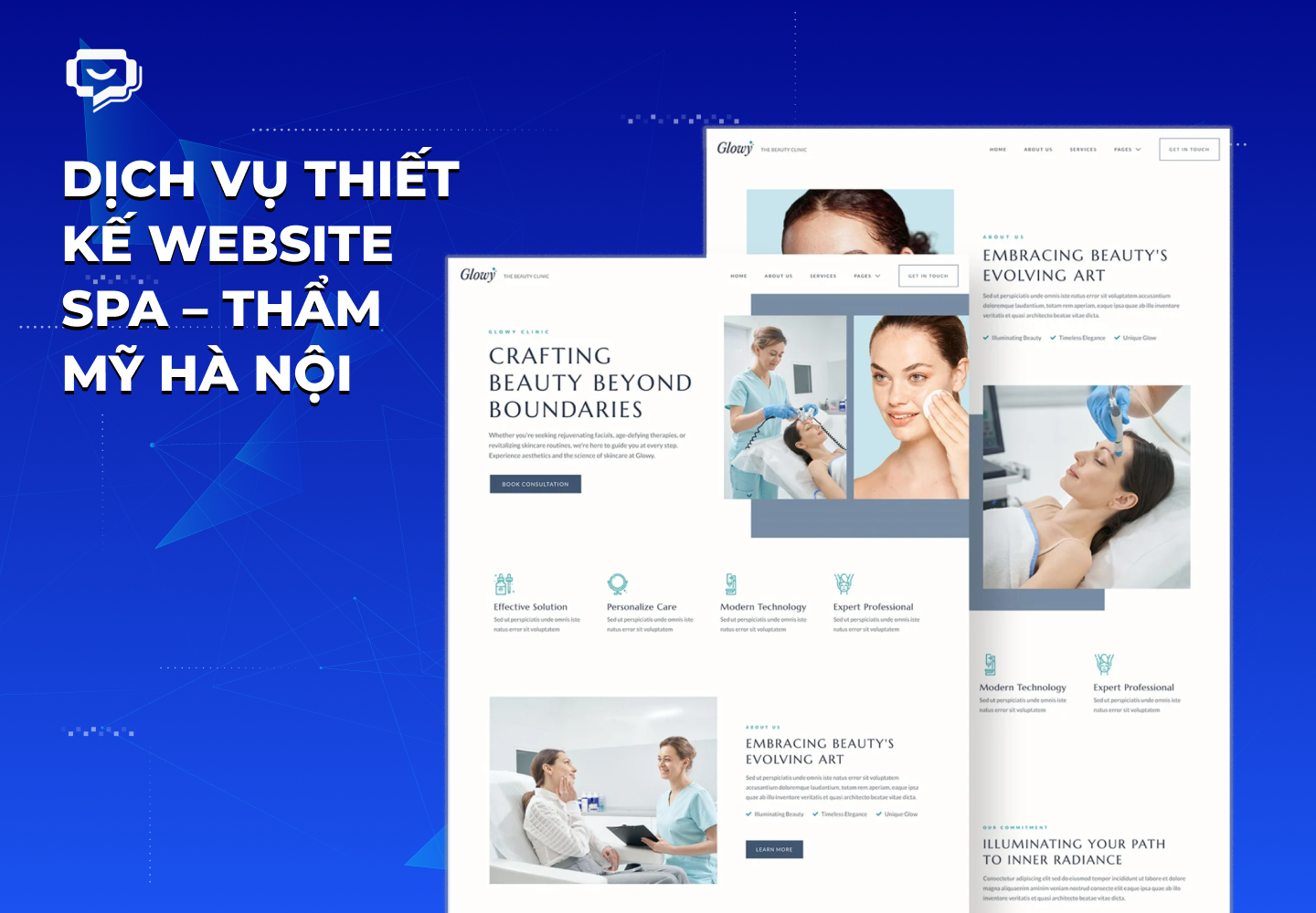 Giới thiệu dịch vụ thiết kế website spa – thẩm mỹ tại Hà Nội
