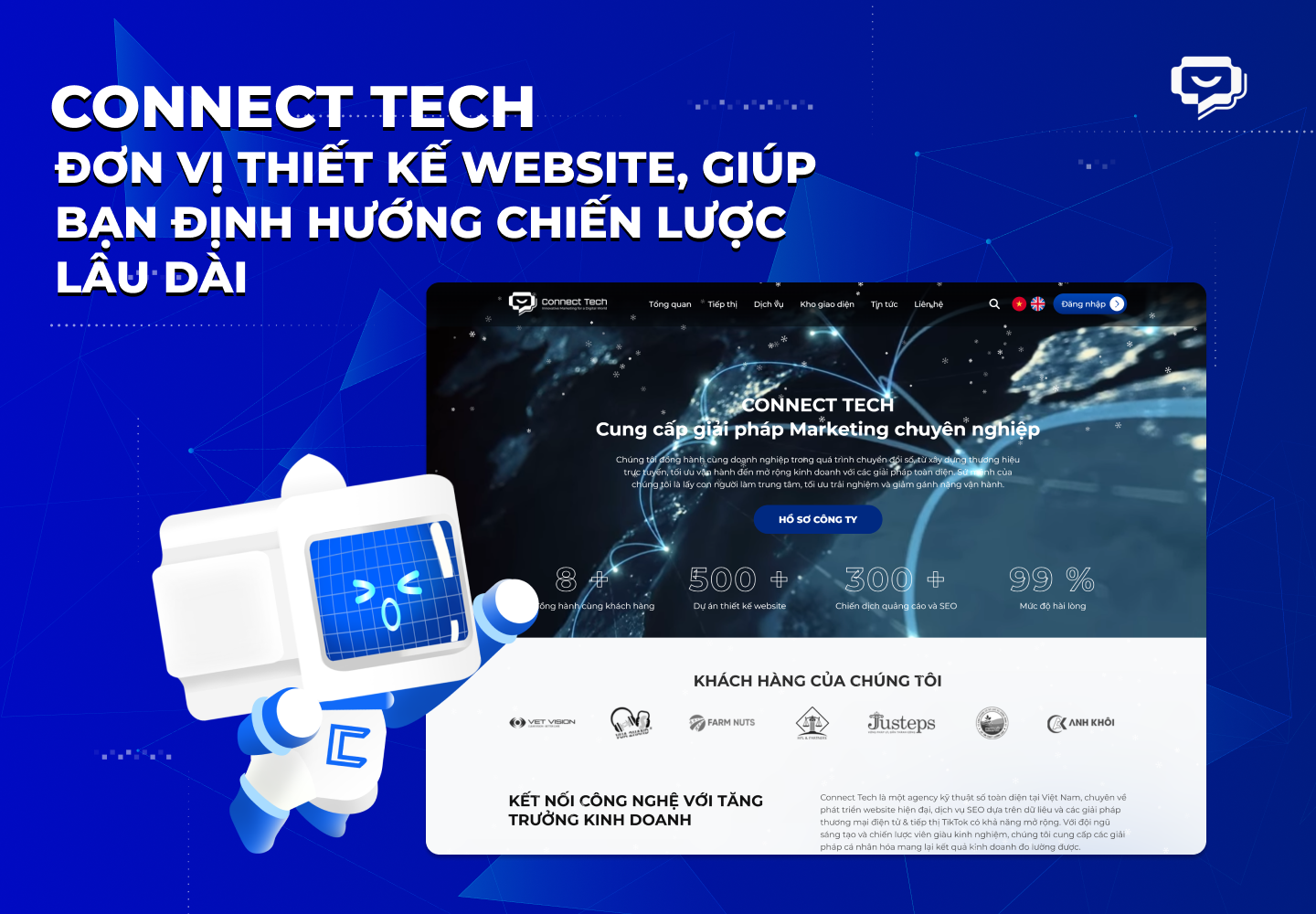 đơn vị thiết kế website Hóc Môn theo hướng phù hợp lâu dài