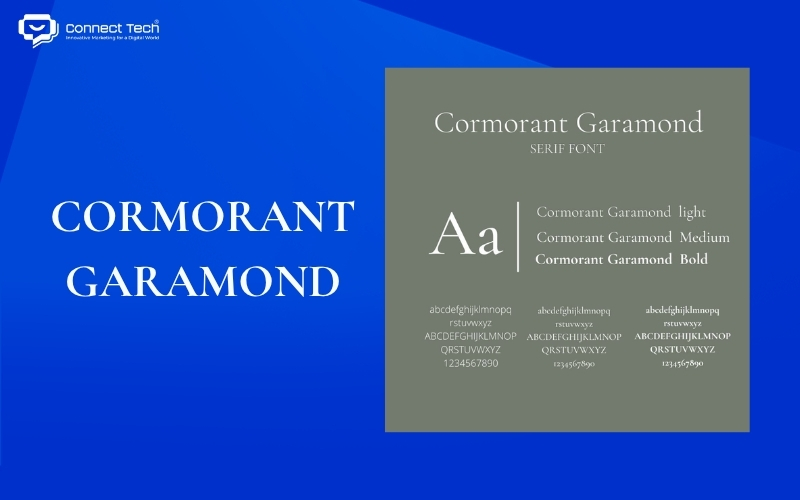 font Cormorant Garamond