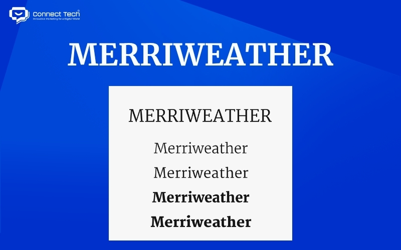font Merriweather