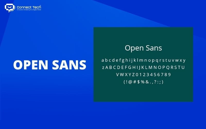 font Open Sans