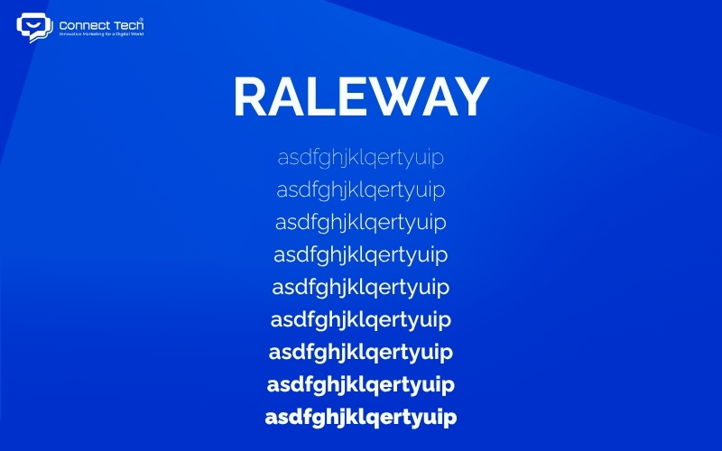 font Raleway