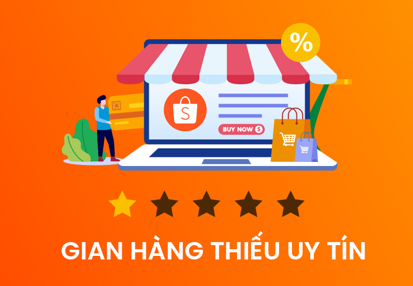 Gian hàng thiếu uy tín