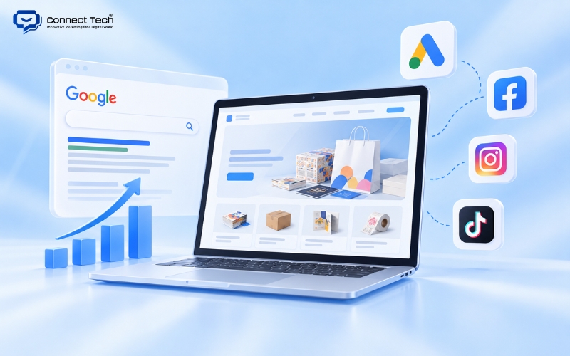 Kết hợp website với SEO và Digital Marketing